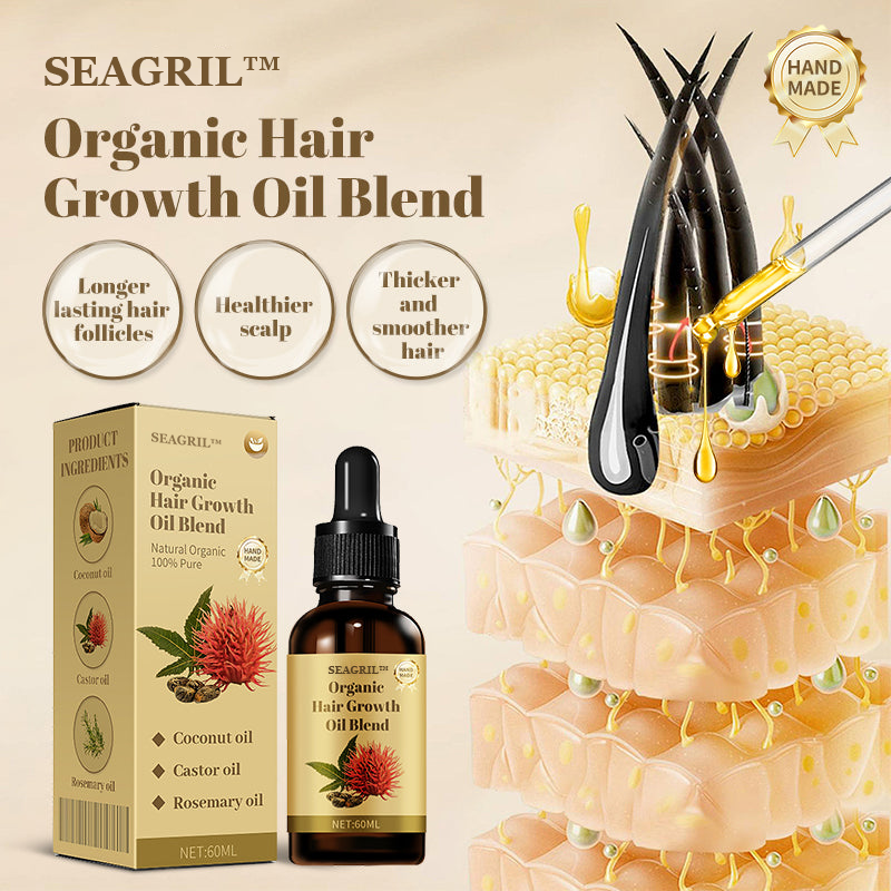 ✨SEAGRIL™ Organic hair growth oil blend