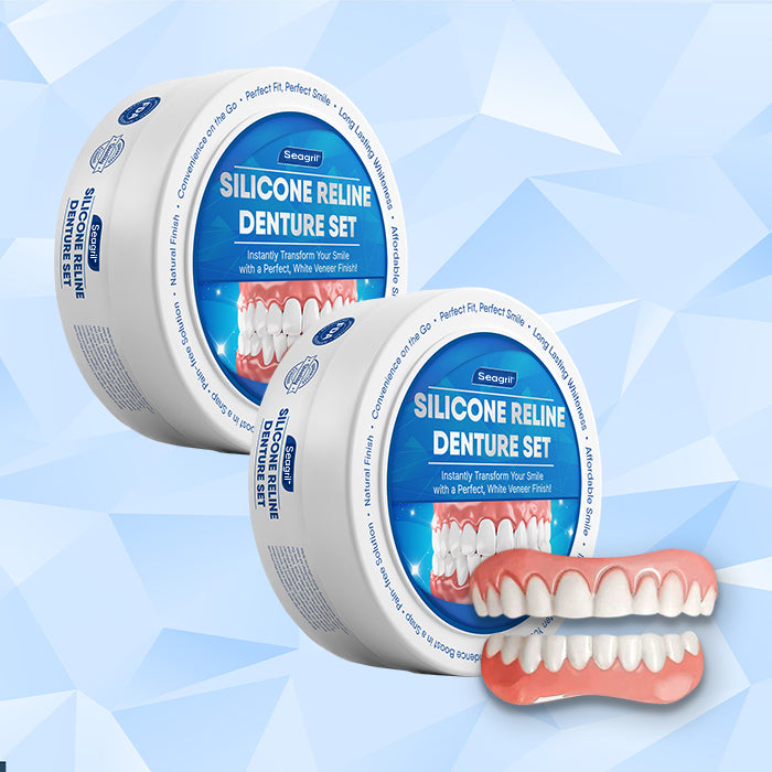 👩‍⚕️Seagril™ Silicone Reline Denture Set🦷