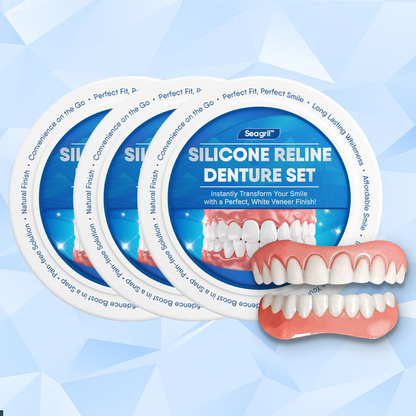 👩‍⚕️Seagril™ Silicone Reline Denture Set🦷