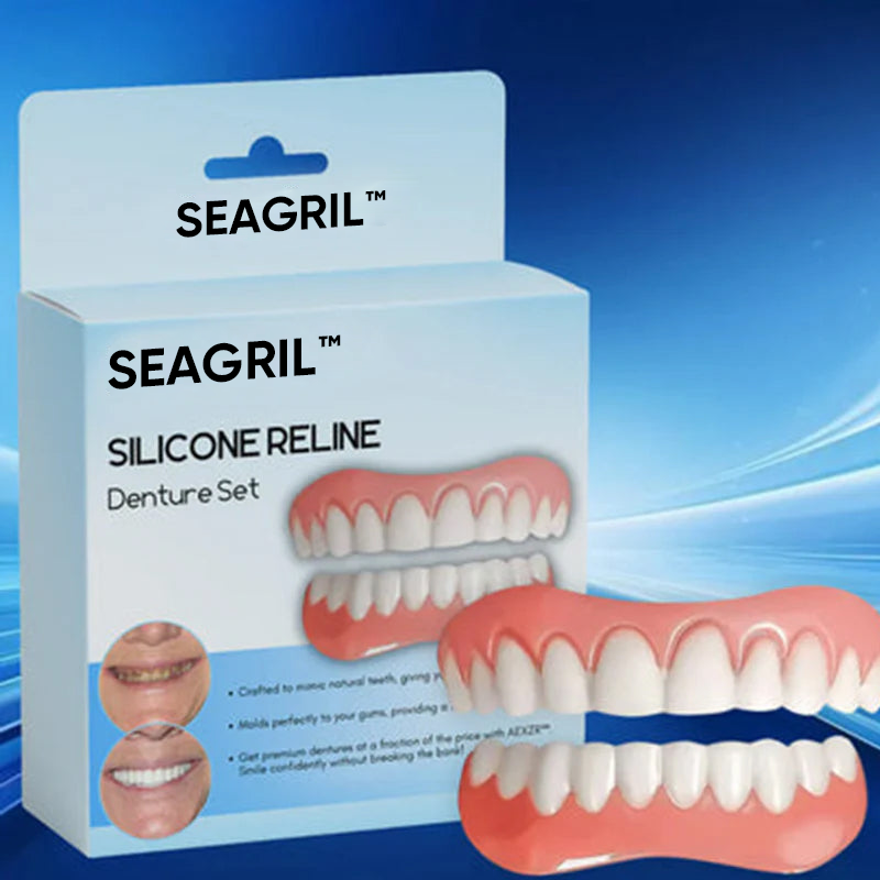 ✨SEAGRIL™ Silicone Reline Denture Set🦷