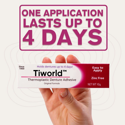 ✨[Official Brand Store] Tiworld™Thermoplastic Denture Adhesive (✨BUY 3 GET 2 FREE🎁)