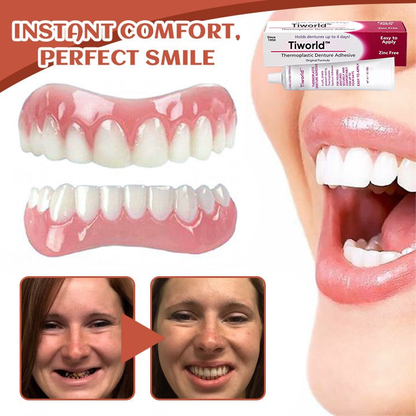 😁Tiworld™ Denture Silicone Reline Kit🦷（The most favorable price）