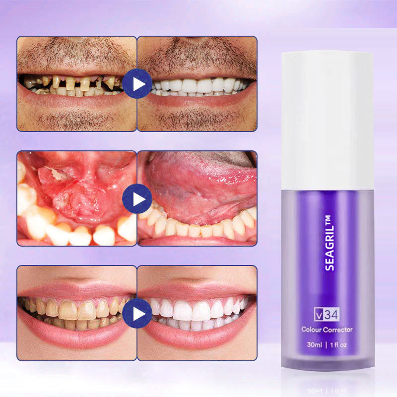 😁SEAGRIL™ Teeth Whitening Repair Regrowth Dental Gel