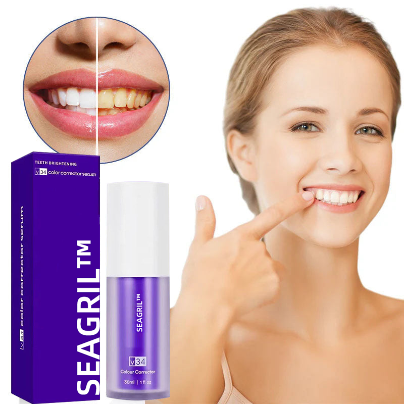 😁SEAGRIL™ Teeth Whitening Repair Regrowth Dental Gel